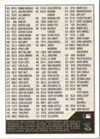2002 Topps Total Checklists Checklist Baseball Checklist 1 of 6 #1