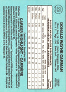 1986 Leaf Don Carman