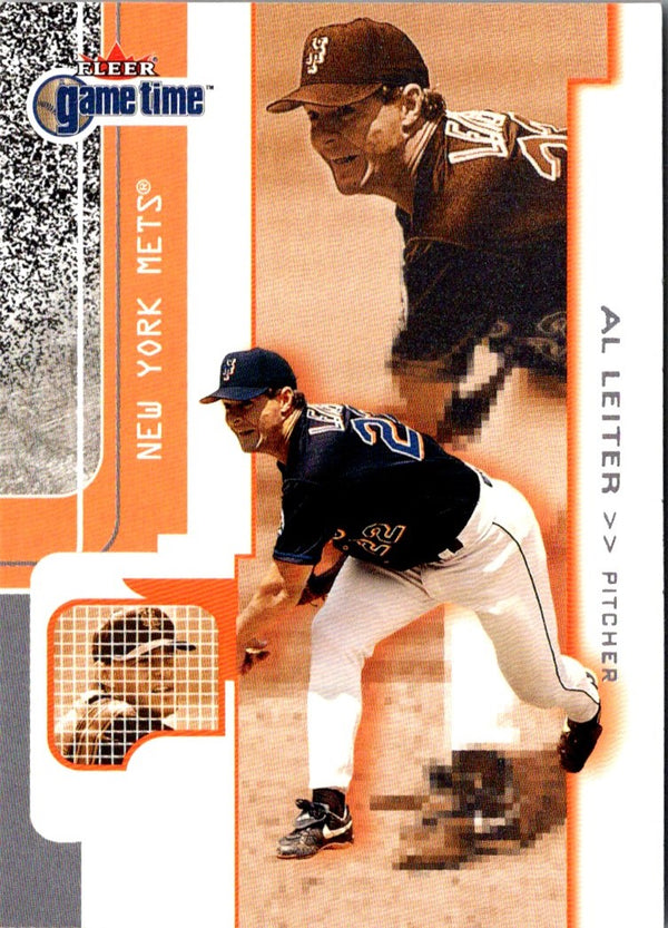 2001 Fleer Game Time Al Leiter #45