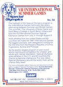 1987 Leaf Special Olympics V