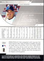 2003 Stadium Club Royal Gold Ivan Rodriguez #7