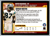 2000 Bowman Muhsin Muhammad #72