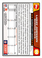 2008 Topps Kickoff Larry Johnson #100