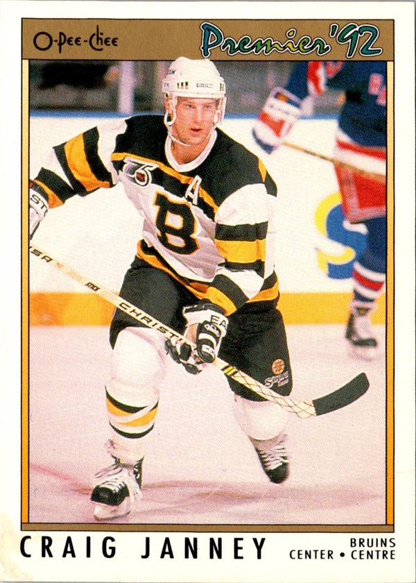 1991 O-Pee-Chee Premier Craig Janney #93