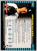 2002 Bowman Gold Brian West #196