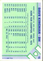 1986 Topps Baseball Champion Superstars Dave Kingman #16