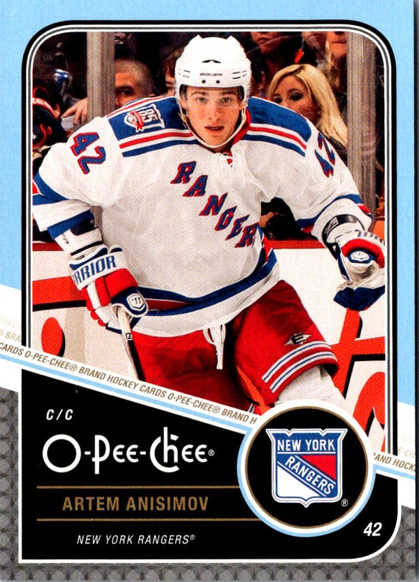 2011 O-Pee-Chee Artem Anisimov #199