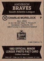 1982 TCMA Tidewater Tides Rick Anderson #12