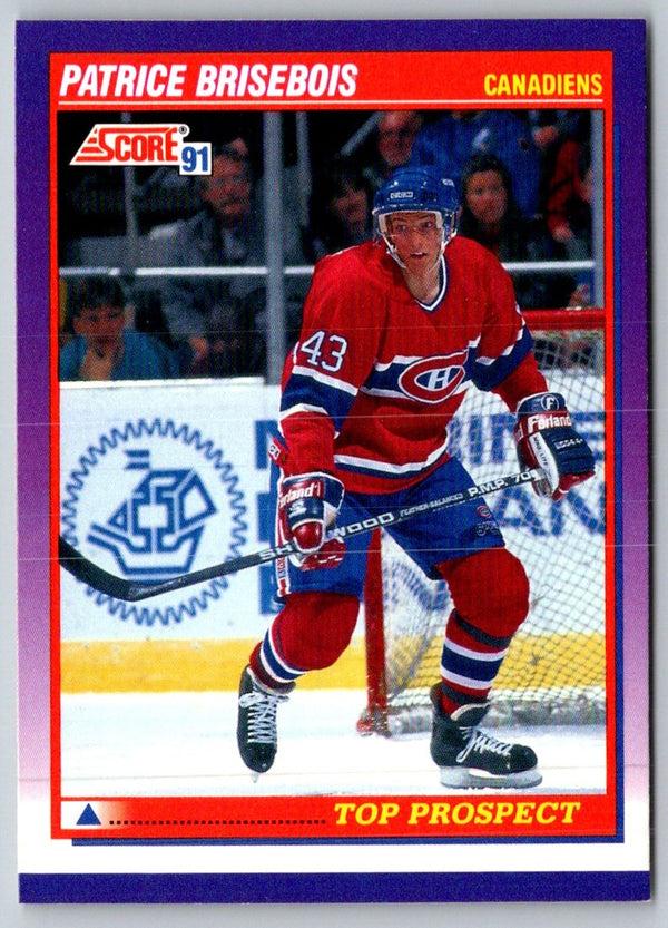 1991 Score American Patrice Brisebois #382