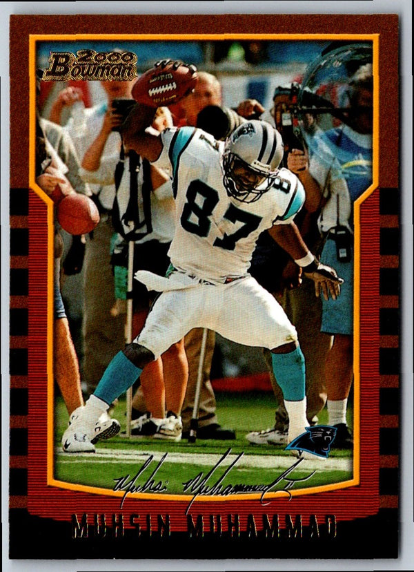 2000 Bowman Muhsin Muhammad #72