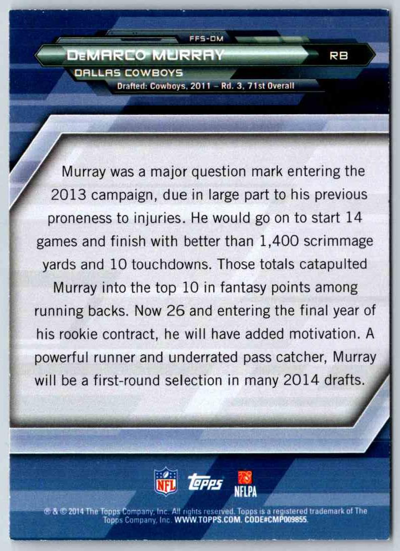 2014 Topps DeMarco Murray