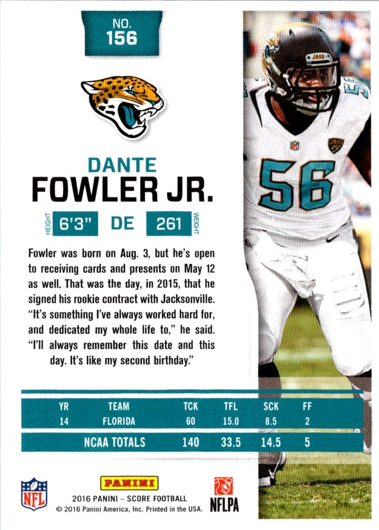 2016 Score Dante Fowler Jr.