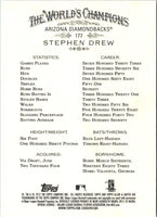 2012 Topps Allen & Ginter Stephen Drew #177