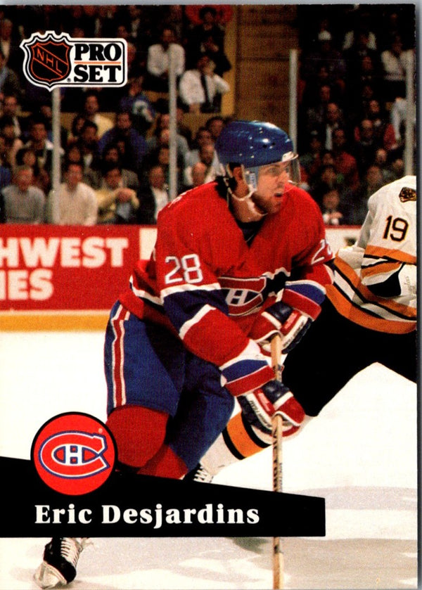 1991 Pro Set Eric Desjardins #118