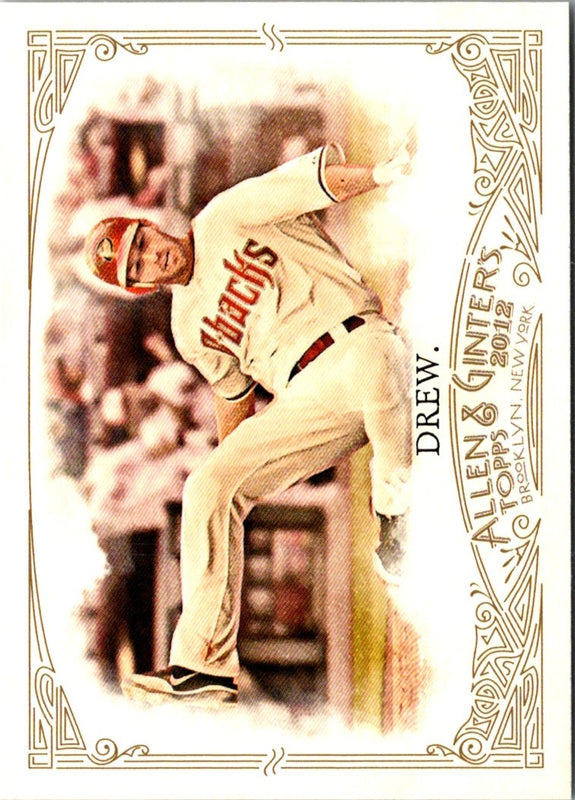2012 Topps Allen & Ginter Stephen Drew #177