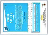 2020 Donruss Nick Solak #57 Rookie