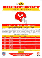 2013 Score Derrick Johnson #107