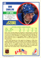 1990 Score American Gino Cavallini #63