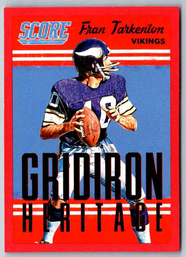 2015 Score Fran Tarkenton #17