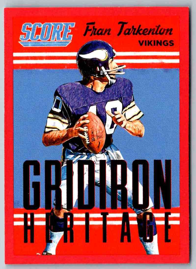 2015 Score Fran Tarkenton