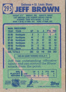 1990 Topps Jeff Brown