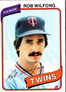 1980 Topps Rob Wilfong
