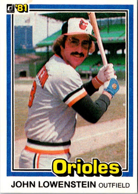 1981 Donruss John Lowenstein #235