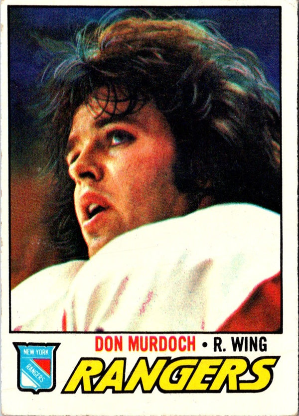 1977 Topps Don Murdoch #244 Rookie