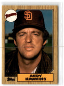 1987 Topps Tiffany Andy Hawkins