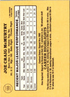 1985 Donruss Craig McMurtry #188