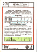 1992 Topps Kevin Todd #228