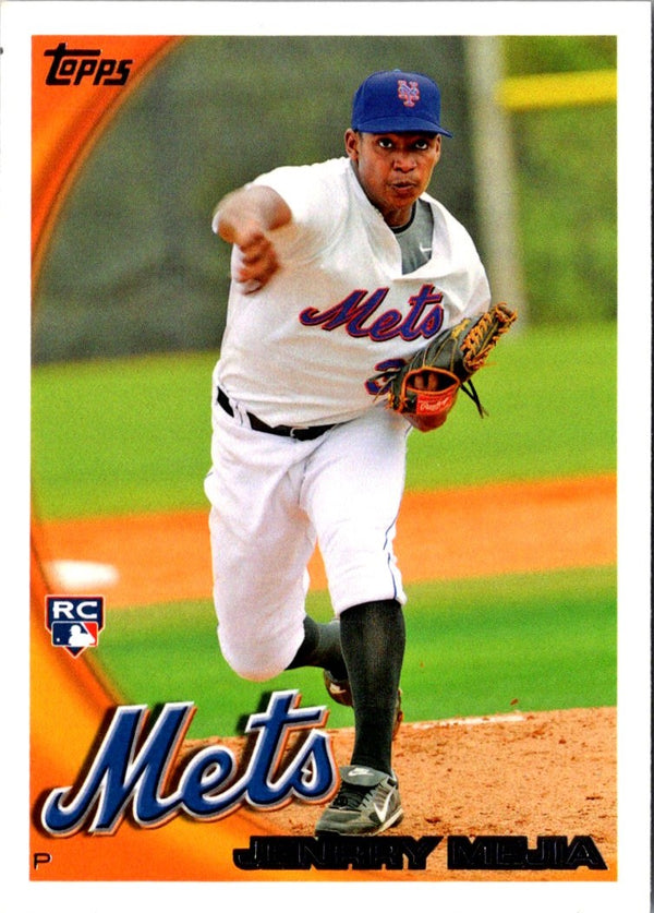 2010 Topps Jenrry Mejia #395 Rookie