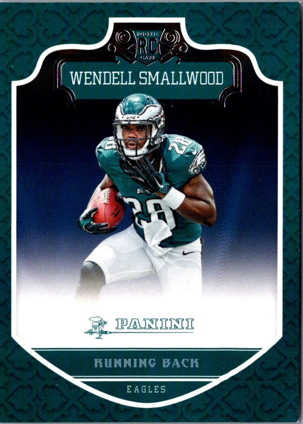 2016 Panini Knight's Templar Foil Wendell Smallwood #228