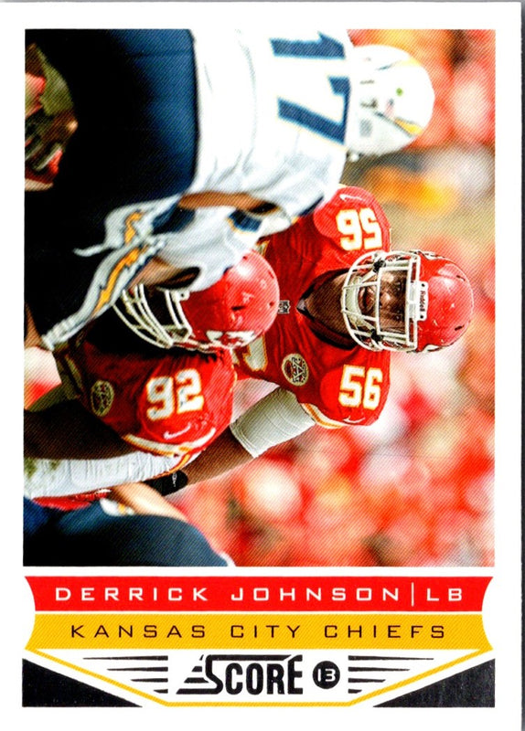 2013 Score Derrick Johnson #107