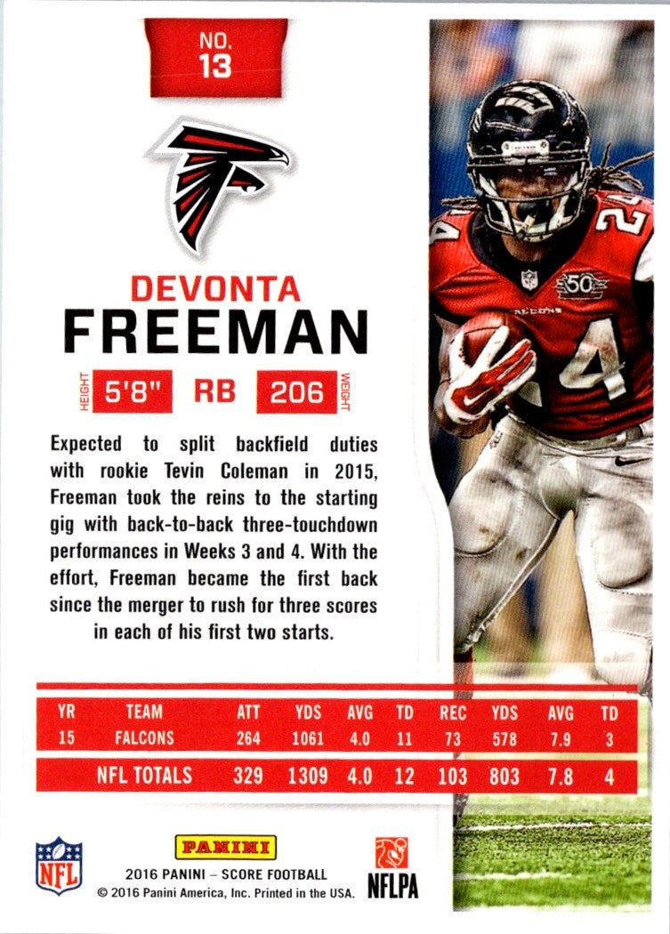 2016 Score Devonta Freeman