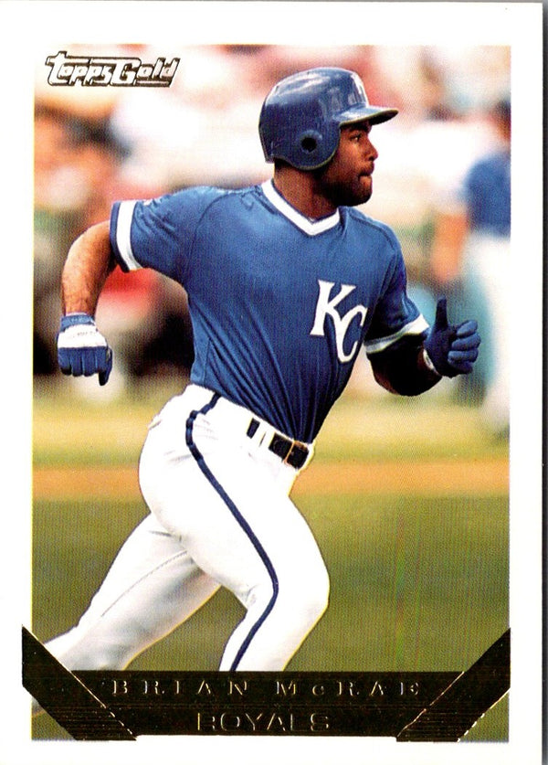 1993 Topps Gold Brian McRae #49