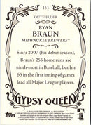 2016 Topps Gypsy Queen Ryan Braun