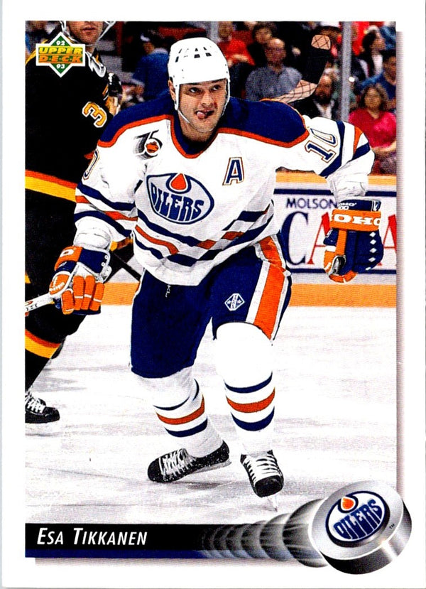 1992 Upper Deck Esa Tikkanen #188