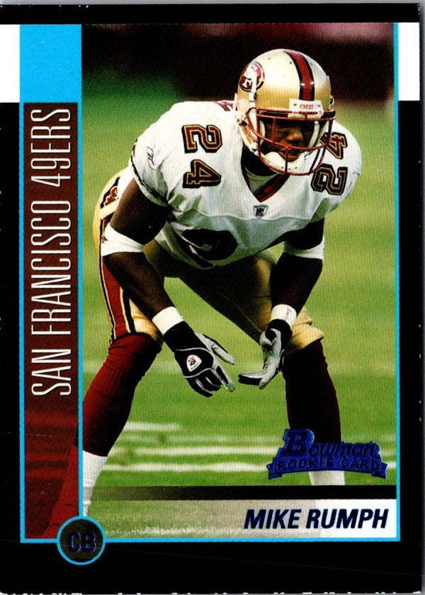2002 Bowman Mike Rumph #200 Rookie