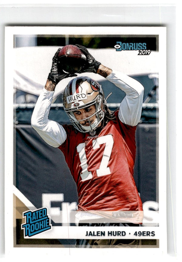 2019 Donruss Jalen Hurd #341 Rookie