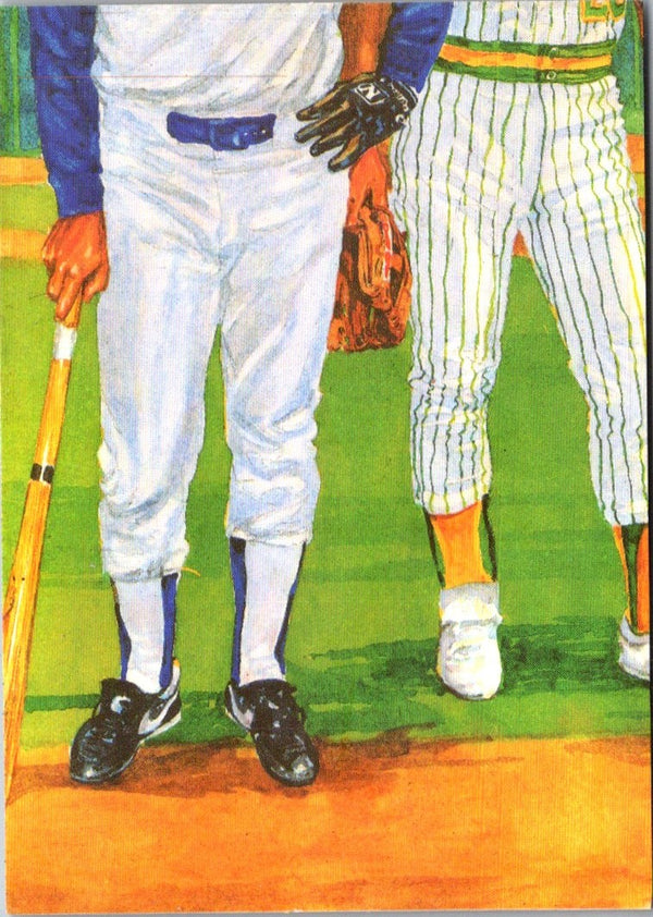 1989 T&M Senior League Puzzle Graig Nettles/Amos Otis #NNO