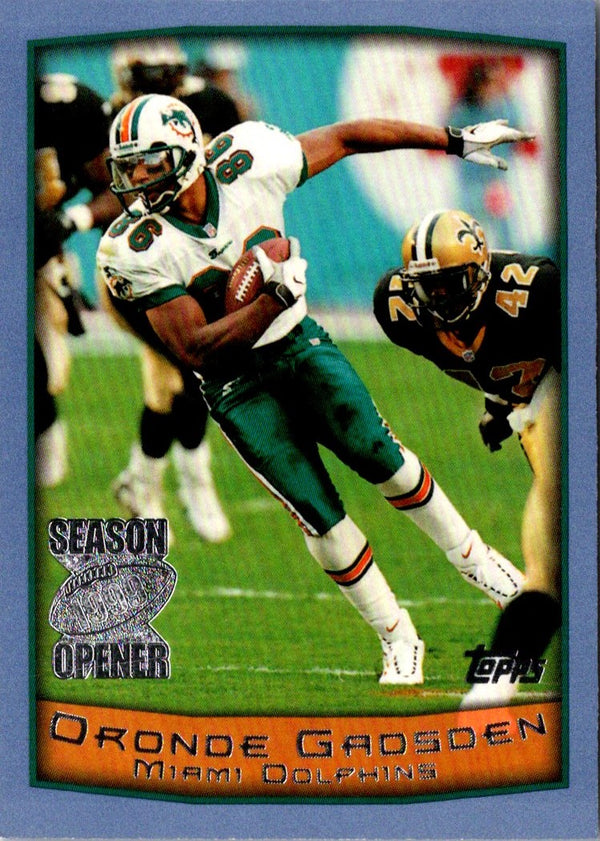 1999 Topps Season Opener Oronde Gadsden #5