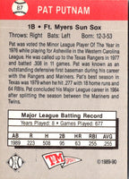 1989 T&M Senior League Pat Putnam #87
