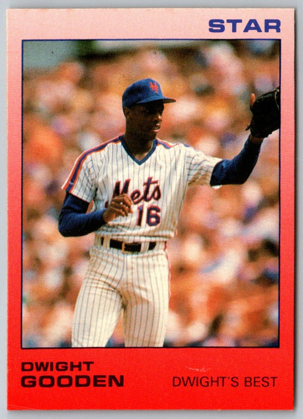 1989 Star Dwight Gooden Orange Dwight Gooden #9