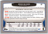 2013 Bowman Brian McCann #47