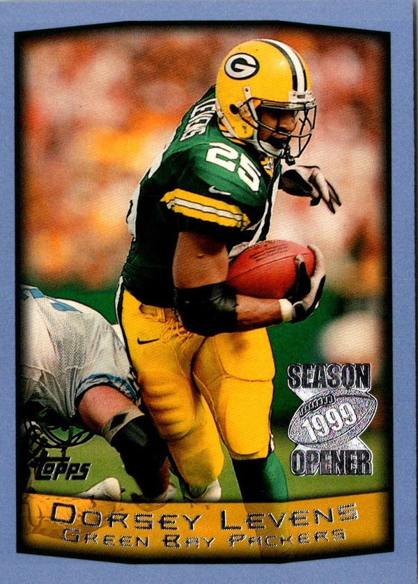 1999 Topps Season Opener Dorsey Levens #82