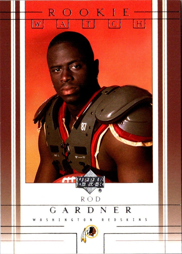 2001 Upper Deck Rod Gardner #248 Rookie