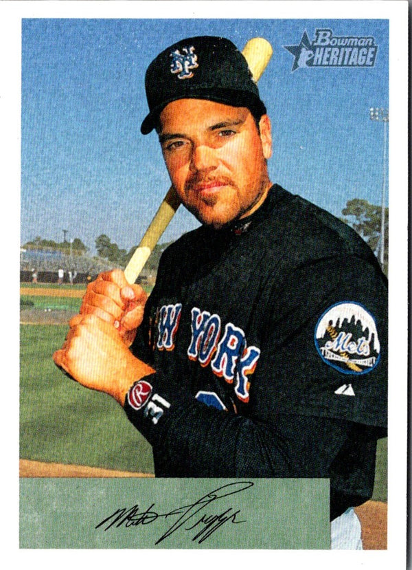 2002 Bowman Heritage Mike Piazza #56