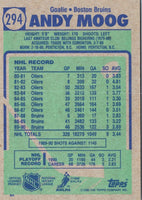 1990 Topps Andy Moog #294