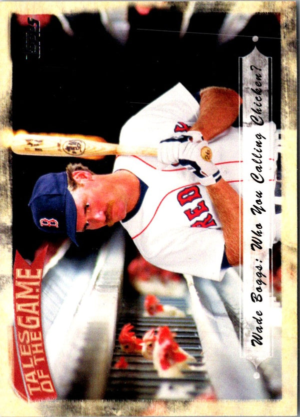 2010 Topps Tales of the Game Wade Boggs: Who You Calling Chicken? #TOG-17